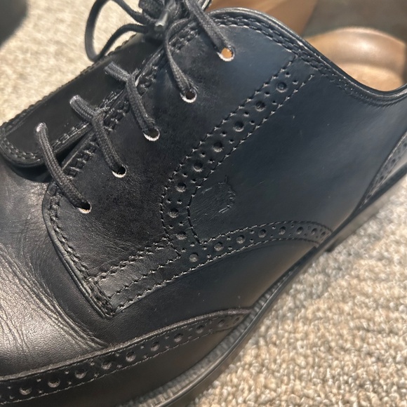 Tod's Black Leather Oxfords - Picture 3 of 15